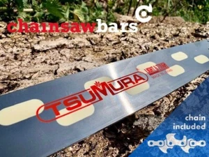 Tsumura Light Type 20″[50cm] INC CHAIN Fits Stihl MS380, MS381, MS390, MS391 - Picture 1 of 8