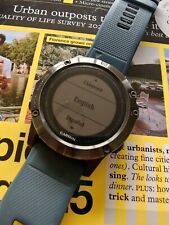Garmin Fenix 5X Multisport GPS Watch - Slate Gray Sapphire (0100173301)