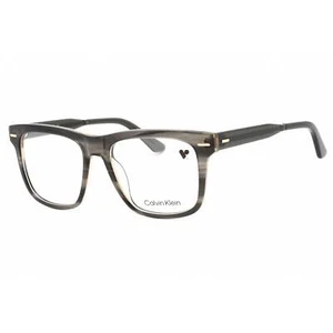 Calvin Klein Men's Eyeglasses Striped Grey Plastic Full Rim Frame CK22538 023 - Picture 1 of 2