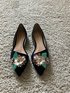 PISOS J.CREW COLLECTION SLOAN JOYA D'ORSAY TALLA 5,5 M DARK PACIFIC E7567 - Imagen 1 de 7