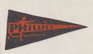 1936 BF3 MINI BASEBALL PENNANT, PHILADELPHIA PHILLIES - Picture 1 of 5