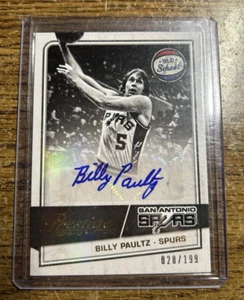 Tarjeta 2015 Panini Prestige Billy Paulty Old School Signatures 028/199 OS-BP - Imagen 1 de 2
