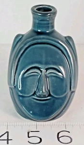 Jarrón Decoración Coreana Botella Azul Cerámica Asiática Oriental Corea del Sur Arroz  - Imagen 1 de 8