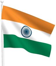 India Flag 5X3FT Indian Large Flags National Cricket World Cup Independence Day
