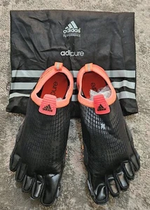 Adidas Herren Adipure Barfußschuhe schwarz #M18113 UK Größe 9,5 - Bild 1 von 7