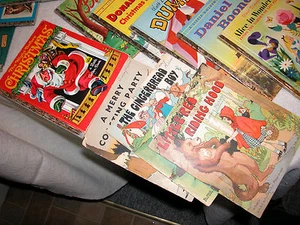 1932-40 (3) Book Set - Gingerbread Boy, Merry Coasting Party, Red Riding Hood - Picture 1 of 10