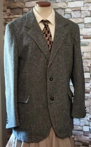 Pendleton 2 Knöpfe Schurwolle Blazer Vintage Größe 42L - Bild 1 von 7