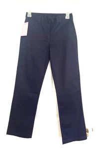 NWT KHQ School Uniform Girl's Pants 12 Reg, Navy - Picture 1 of 5