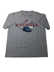 Boston Red Sox MLB Genuine Merchandise Gray Shirt Men's Sz Large 2009 Baseball - Picture 1 of 7