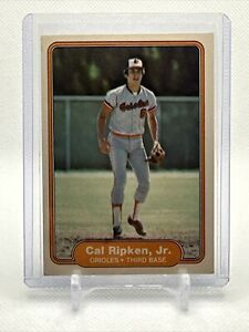 1982 Fleer Baseball #176 Cal Ripken Jr ROOKIE RC - Baltimore Orioles - HOF