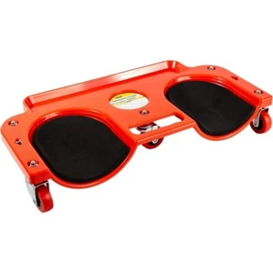 Rolling Knee Creeper/Pads ABS High-Impact Frame Swivel Castors Tool Tray Holder - Picture 1 of 7