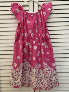 Floral Pink Dress 4t - Picture 1 of 3