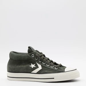 Converse Men's Comfort Star Player 76 Suede Mid Shoes Green Size 9 - Picture 1 of 10