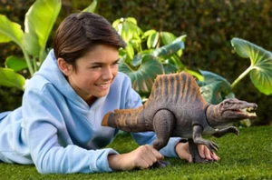 Jurassic World Rebirth Tail Thrasher Spinosaurus Action Figure, Dinosaur Toy - Picture 1 of 6