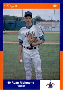 1990 Columbia Mets Postcards Play II #3 Ryan Richmond Bourbonnais Illinois Card - Picture 1 of 2