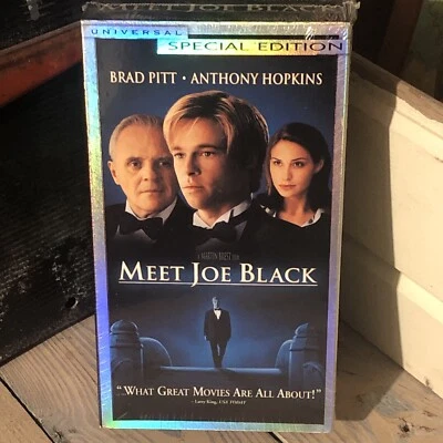 Meet Joe Black (VHS, 1999, Special Edition, 2 Tapes) Brad Pitt, Anthony Hopkins - Image 1 of 4
