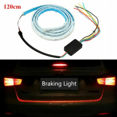120cm Car Multi-Function RGB LED Indication Tailgate Strip Light Waterproof 12V - Image 1 of 4