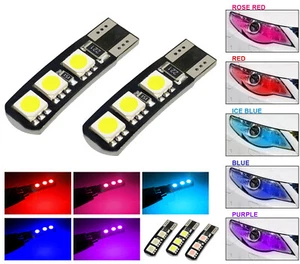 LED Side Marker Lights Parking Lamps Position Bulbs 168 194 2825 W5W T10 Wedge - Picture 1 of 9