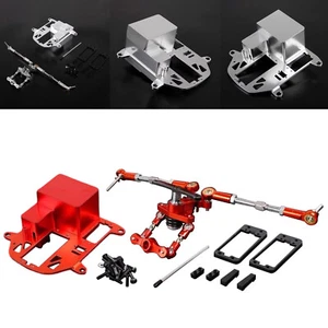 for hpi baja 5b ss Upgrated CNC metal battery case symmetrical steering Kits New - Picture 1 of 25