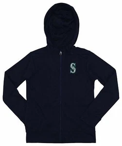 Outerstuff MLB Youth/Kids Seattle Mariners Performance Full Zip Hoodie - Picture 1 of 6