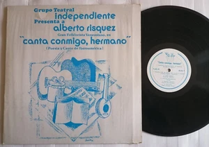 Alberto Risquez Canta Conmigo Hermano LP NOT ON LABEL Poesia Y Canto Venezolano - Picture 1 of 2