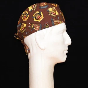 Doctor Who Daleks Theme Scrub Hat - Picture 1 of 1