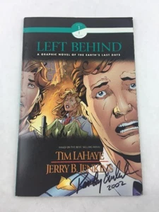 Left Behind Book 1 Vol 1 2001 Signed 2002 Graphic Novel Randy Emberlin - Picture 1 of 3