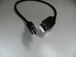 1x PC USB 2.0 Male to Mini B Converter OTG Adapter Cable For Blackberry Nokia + - Picture 1 of 12