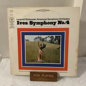 Leopold Stokowski, Ives – Symphony No. 4 - Vinyl Record LP - VG+/VG+ - Picture 1 of 2