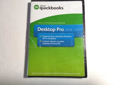 Intuit QuickBooks Desktop Pro 2018 Accounting Software for Windows (433439) - Image 1 of 4