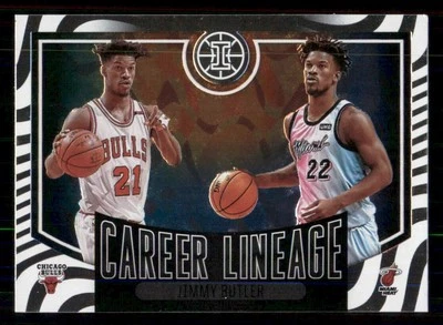 Jimmy Butler 2020-21 Panini Illusions #17 Career Lineage - Image 1 of 2