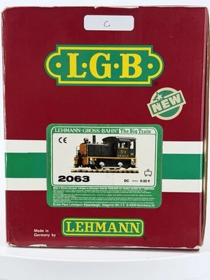 LGB 2063 G Scale Diesel Locomotive Switcher DRG&W C8/LN 0-4-0 (C) - Image 1 of 4