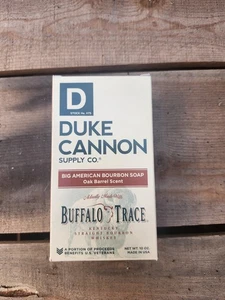 Duke Cannon Seife Büffelspur Eichenfass Duftdose ist gebogen Schreibseife gut - Bild 1 von 4