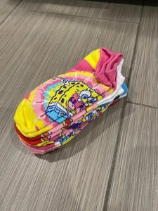 5 pairs SpongeBob Squarepants kids socks - Picture 1 of 3
