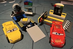 Retired LEGO Juniors 10730 & 10731 Cars 3 Lightning McQueen & Cruz Ramirez 100%