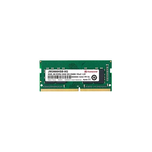 Transcend JetRam 16GB DDR4-2666MHz SO-DIMM Memoria RAM per Laptop JM2666HSB-16G - Immagine 1 di 1