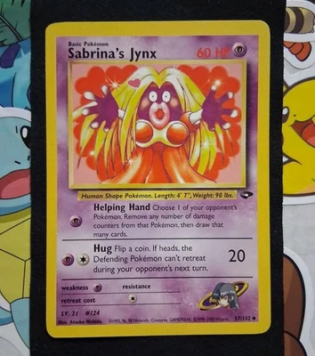 Sabrina's Jynx Uncommon Gym Challenge 57/132 LP - Image 1 of 4