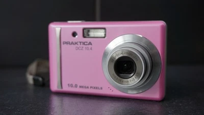 Cámara digital Praxis DCZ 10,4 10,0 MP - rosa Foto 1 de 4