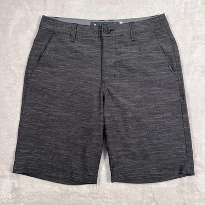Rip Curl Shorts Mens 30 Waist Heather Black Hybrid Quick Dry Active Boardwalk - Image 1 of 4