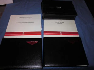 Bentley 1989 8 ocho dueños conjunto manual dueño + estuche - Imagen 1 de 1