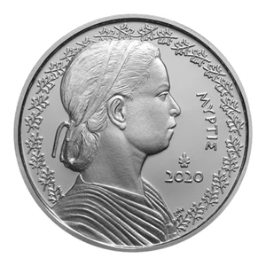 Griechenland 5 Euro 2020, MYRTIS, Silbermünze, PP - Bild 1 von 3