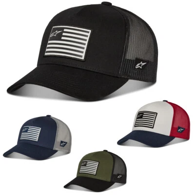 ALPINESTARS FLAG SNAPBACK HAT - Image 1 of 2