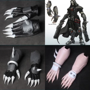 Game Overwatch Reaper Gabriel Reyes Cosplay Gloves Armguard Gauntlet Props Armor - Picture 1 of 12