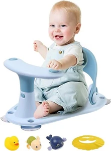 Epzia Baby Bath Seat Baby Bathtub Seat Infant Bath Seat for Babies 6 Months&Up S - Picture 1 of 6