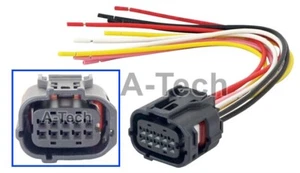 10way FRONT RADAR SONAR SENSOR ACC CONNECTOR wiring for HONDA Acura NISSAN KIA - Foto 1 di 2