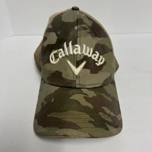 Callaway X2 Hot Camo Camouflage Adjustable Golf Cap Mesh Snapback Trucker Hat - Picture 1 of 7