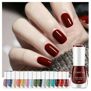 Esmalte de uñas ecológico fácil de pelar secado rápido a base de agua esmalte de uñas mate - Imagen 1 de 40