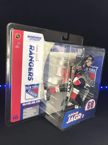 McFARLANE SPORTSPICKS NY RANGERS JAROMIR JAGR #68 BLUE/RED RARE VHTF Cover