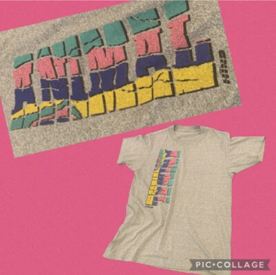 Camiseta vintage HIND puntada única correr ciclismo deportes para hombre talla mediana años 80 Foto 1 de 4