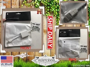 Nuevo Original Oficial Sellado Apple Mini DisplayPort a Adaptador VGA MB572Z/A MK - Imagen 1 de 7